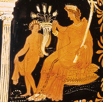 Plutus and Demeter
